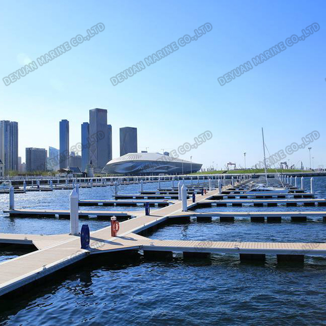 Плавучий причал для яхт