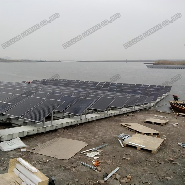 Солнечное фотоэлектрическое плавучее тело