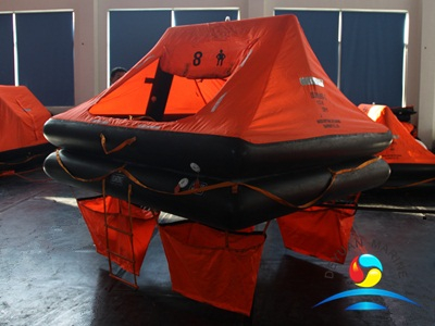 Надувной спасательный плот YJT Type 8, перебрасываемый через борт