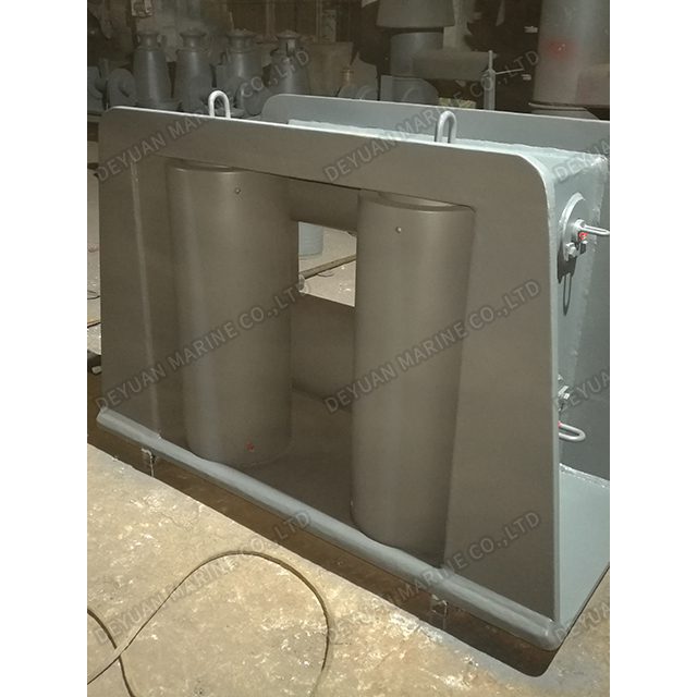Тип A JIS F2026 Roller Fairlead с горизонтальными роликами