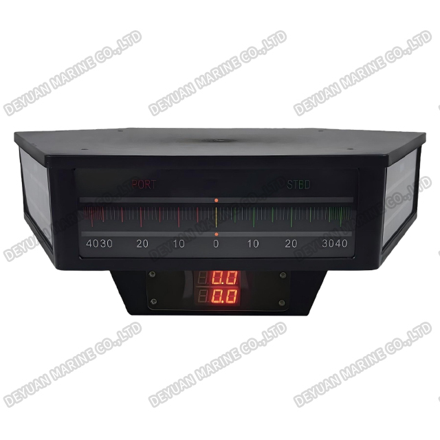 RA-3 Трехсторонний индикатор угла поворота руля направления (двойной дисплей)