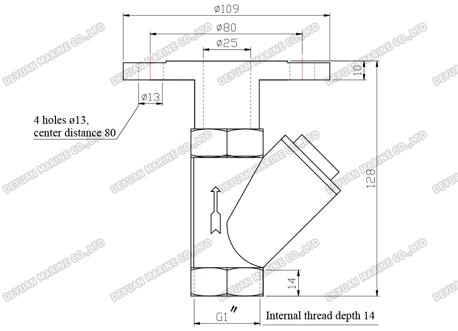 Морской воздушный фильтр-DEYUAN MARINE2