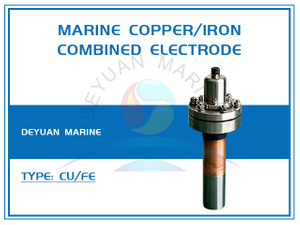 Marine Copper/Iron Combined Electrode