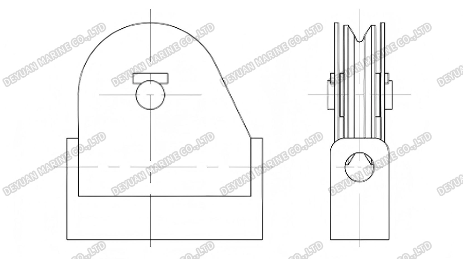 Система поперечных шкивов всасывающего земснаряда-DEYUAN MARINE3