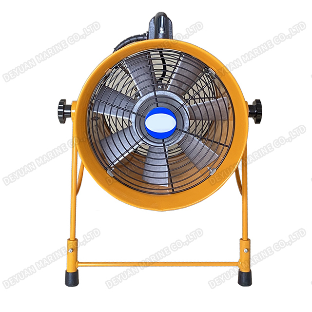 Портативный осевой вентилятор с А-образной рамой и регулируемым наклоном