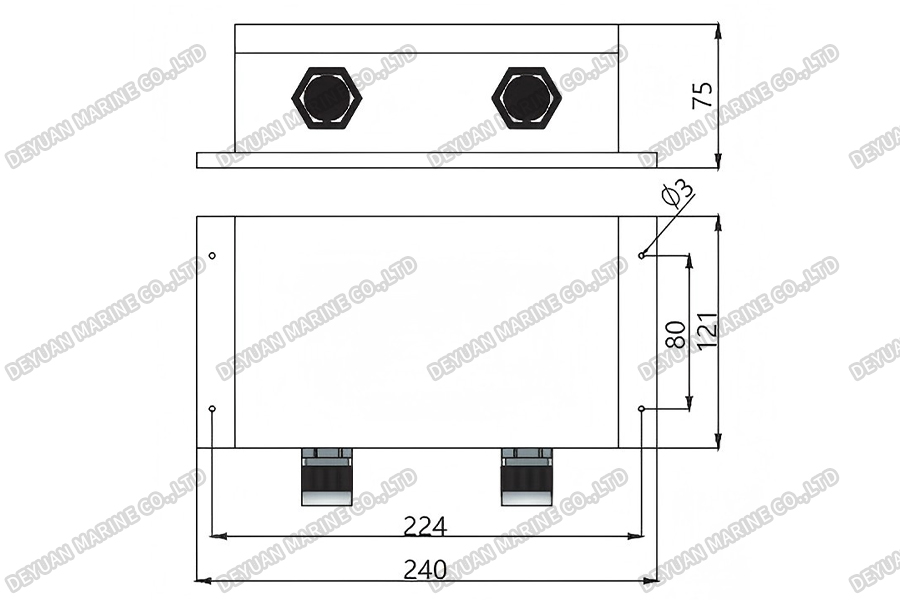 YK-D,II Блок рулевой рубки-DEYUAN MARINE2