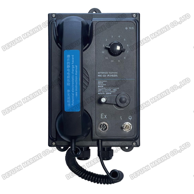 HSC-1J/12J/24J-Ex Взрывозащищенный телефон со звуковым питанием