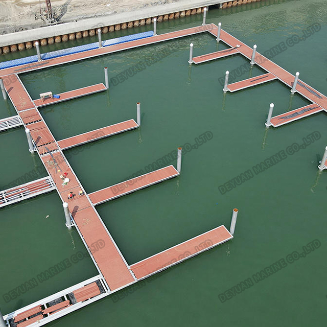 Плавучий причал для яхт