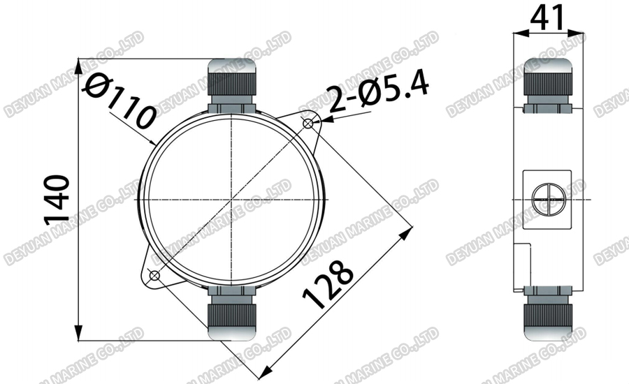 Релейный модуль JSKM-M900M2-DEYUAN MARINE2