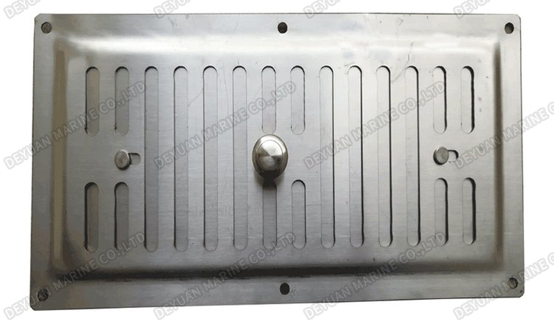 CBT 462-1996 Тип B - Алюминиевая вентиляционная решетка - Прямоугольная закрывающаяся