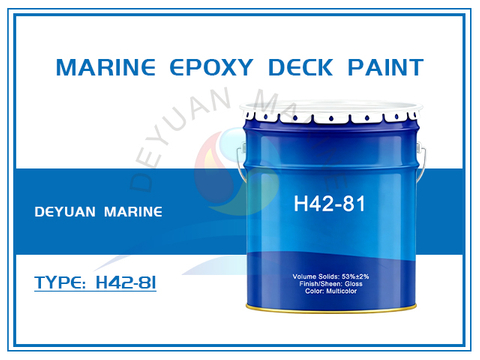 H42-81 Морская эпоксидная краска для палубы 