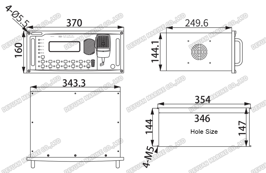 Морской усилитель HKD-□D-DEYUAN MARINE2