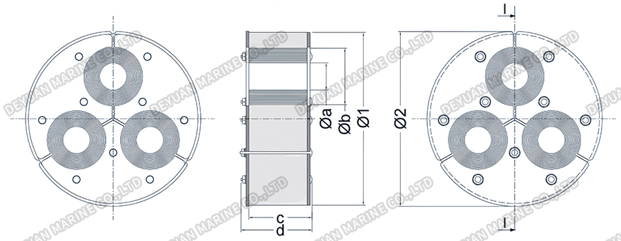 YRS Рама с тремя отверстиями 2