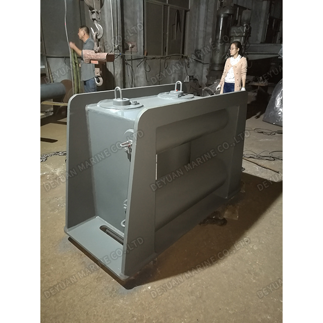 Тип A JIS F2026 Roller Fairlead с горизонтальными роликами