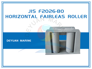 Тип A JIS F2026 Roller Fairlead с горизонтальными роликами