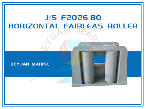 Тип A JIS F2026 Roller Fairlead с горизонтальными роликами