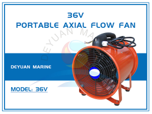 Портативный осевой вентилятор 36 В