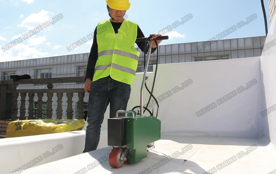 ЛСТ-WP1&nbsp; Кровельный сварочный аппарат горячим воздухом-DEYUAN MARINE5