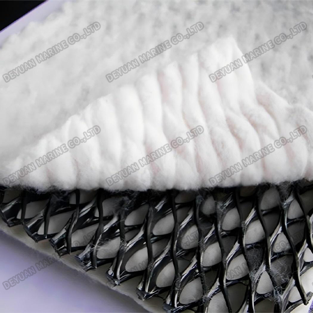 Трехмерная композитная геосетка для дренажа