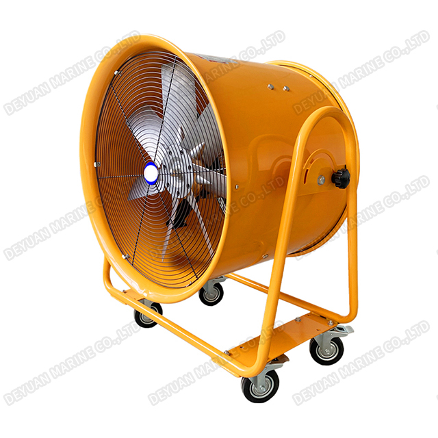 Ручной нагнетательный вентилятор с осевым потоком