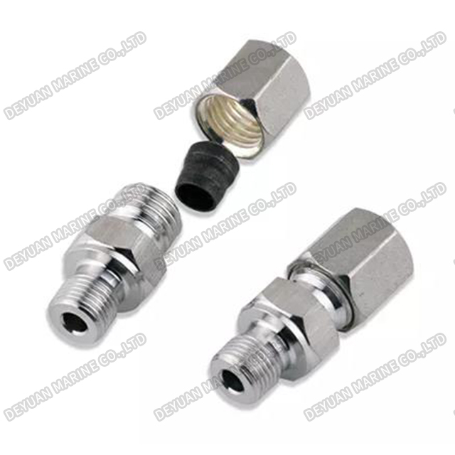 Прямой уплотнительный соединитель с наружной резьбой