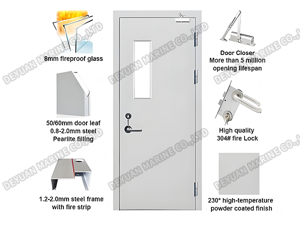 Всегда готов к работе: морская противопожарная дверь, которая самопроверяется при любом состоянии моря