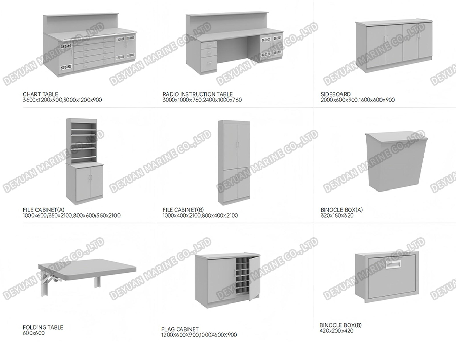 Мебель рулевой рубки-DEYUAN MARINE4