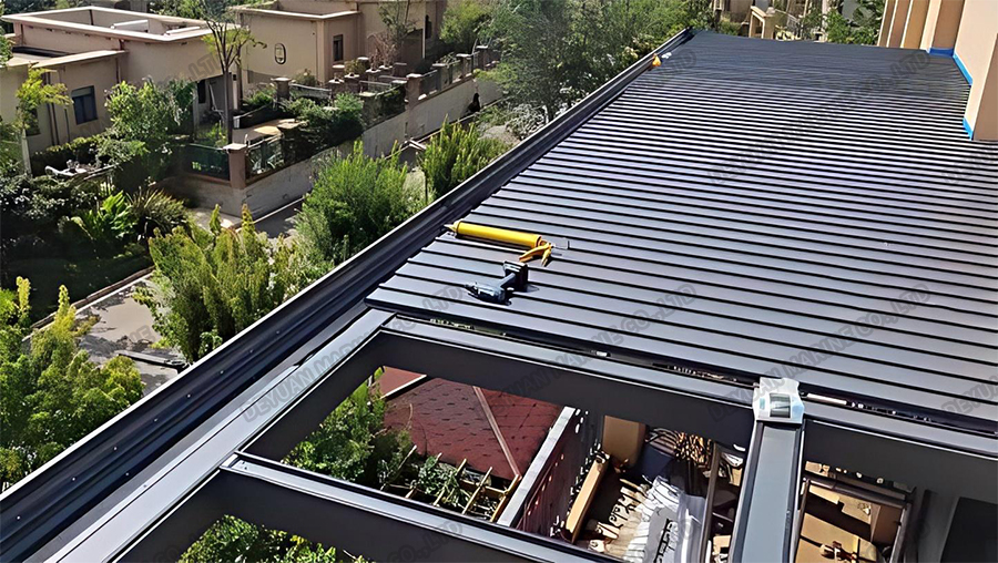 Изолированная алюминиевая черепица Great Wall-DEYUAN MARINE5.