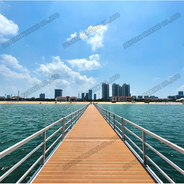 Плавающий мост из алюминиевого сплава