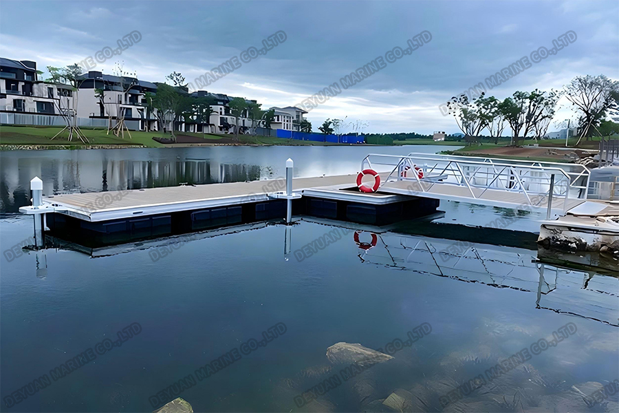 Плавающий мост из алюминиевого сплава-DEYUAN MARINE7