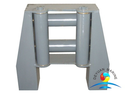 Fairlead 4-ролика морского стандарта DIN стальной для шлюпки корабля