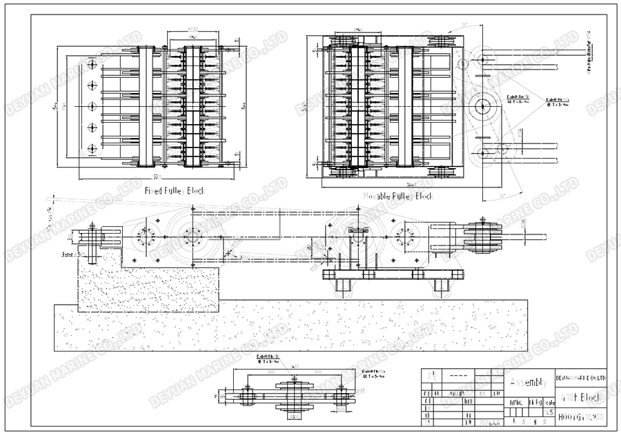 ПРОЕКТ SLIPWAY WINCH-Deyuan Marine-Рисунок 4