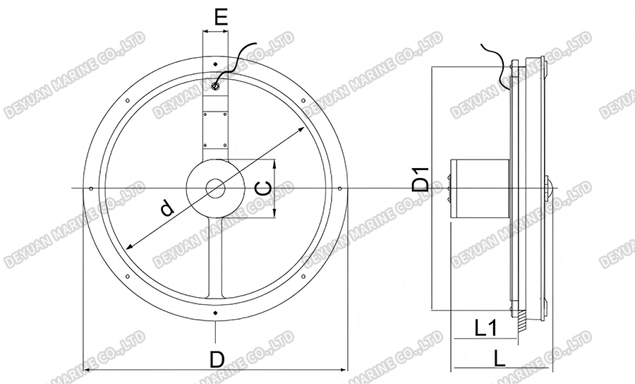 WS-CR Морской экран Clear View-DEYUAN MARINE4