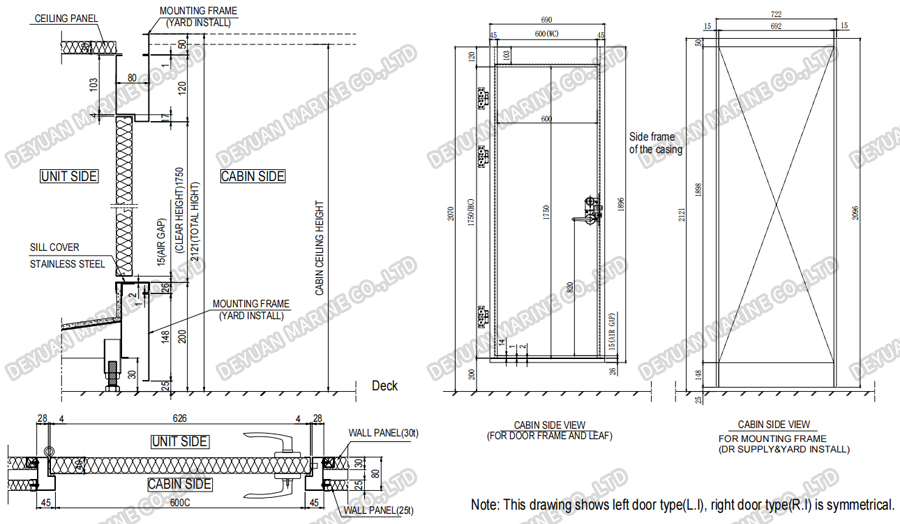 Морская влажная санитарная установка T5 Type-DEYUAN MARINE7