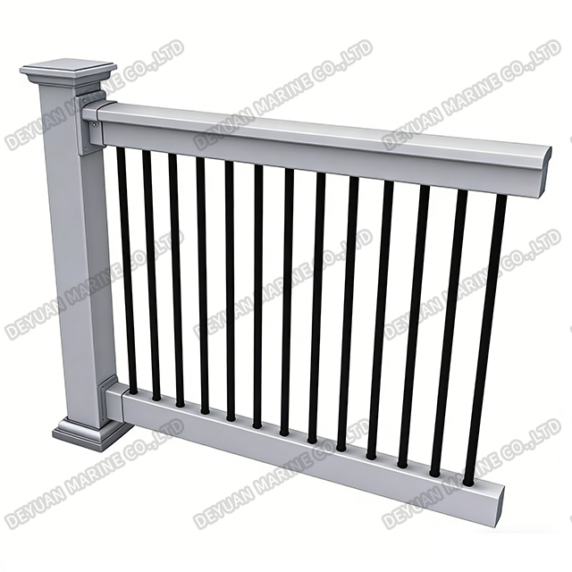 Перила, настил и сайдинг