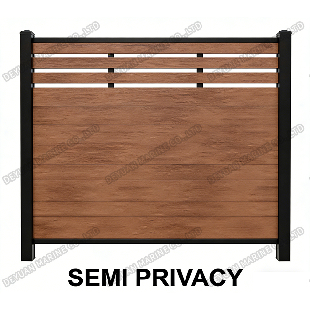  Древесно-пластиковый композитный забор