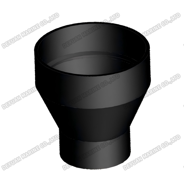 Редукционный соединитель из пластмассы, армированной стекловолокном