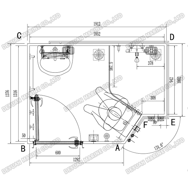 Судовая система влажного блока
