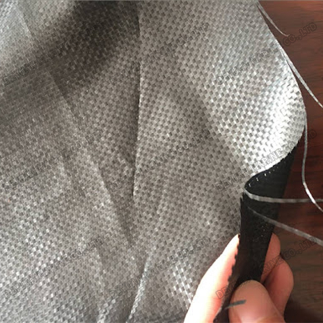 Пластиковый плоский шелковый тканый геотекстиль