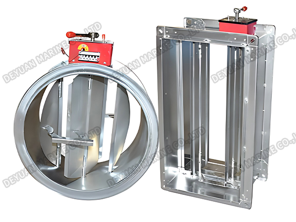 Противопожарные заслонки Deyuan – строительство полноценного морского противопожарного барьера