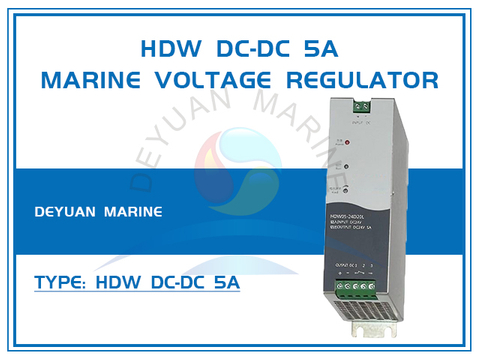 Судовой регулятор напряжения HDW DC-DC 24 В 5 А (сердечник пресс-формы)