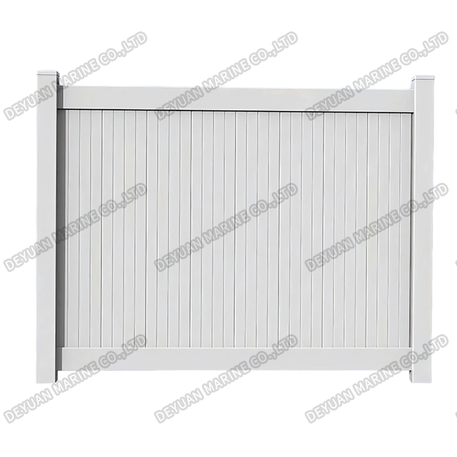 Стиль ограждения из ПВХ