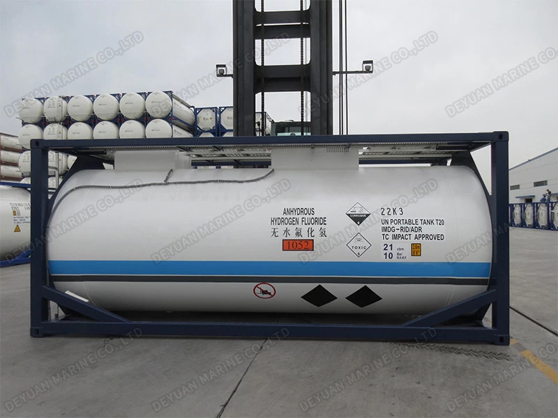 20 Безводный фтористый водород-AHF TANK CONTAINER-DEYUAN MARINE