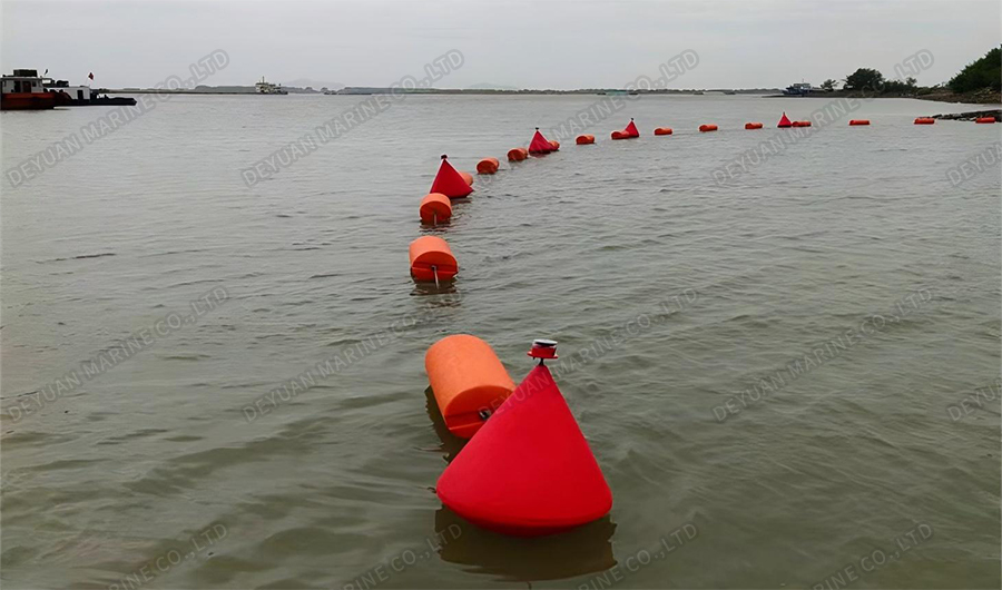 Конический предупредительный поплавковый шар-DEYUAN MARINE 8