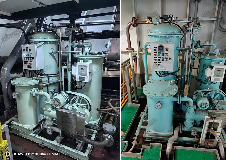 Сепаратор льяльных вод 15ppm-DEYUAN MARINE