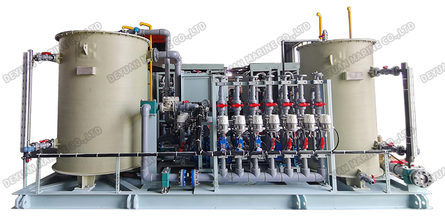 RDDJ-400 Electrolysis Of Seawater Anti-fouling System (Skid)-DEYUAN MARINE3