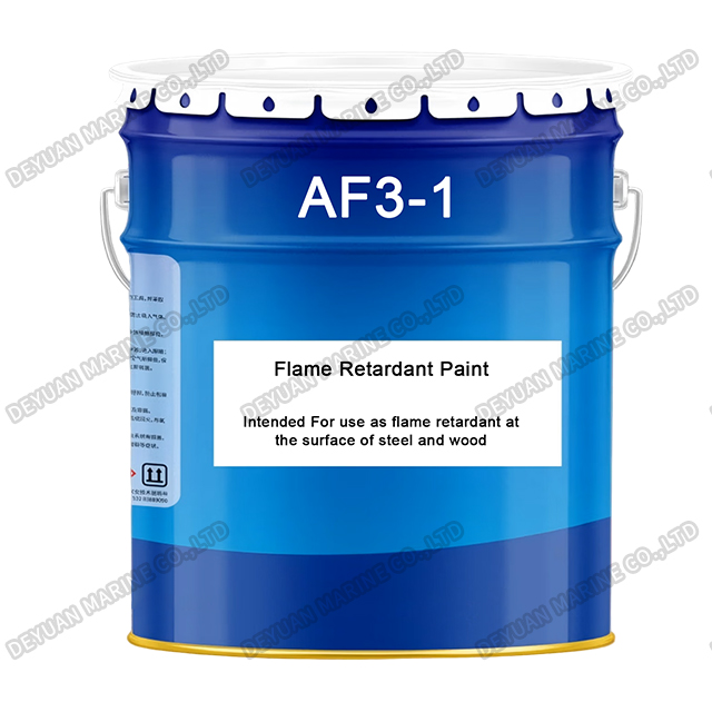Морская вспучивающаяся огнестойкая краска AF3-1 на водной основе
