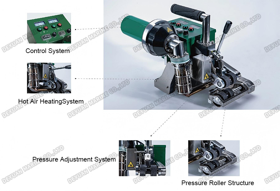 Аппарат для сварки горячим клином LST700-DEYUAN MARINE5