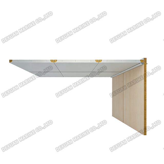 Потолочная панель квадратного типа