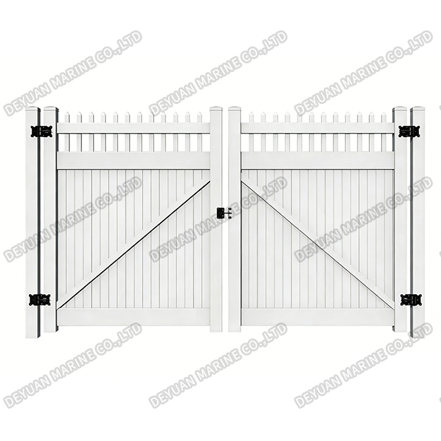 Стиль ограждения из ПВХ